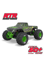 ARRMA ARA3537T2 1/10 QUAKE 223S 2WD RTR BRUSHLESS MONSTER TRUCK, GREEN