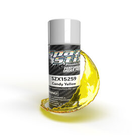 SPAZ STIX SZX15259 CANDY YELLOW AEROSOL PAINT, 3.5OZ CAN