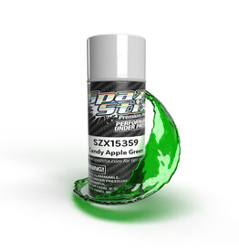 SPAZ STIX SZX15359 CANDY APPLE GREEN AEROSOL PAINT, 3.5OZ CAN