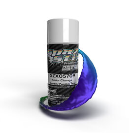 SPAZ STIX SZX05709 COLOR CHANGE GREEN/PURPLE/TEAL AEROSOL PAINT, 3.5OZ CAN