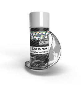 SPAZ STIX SZX15709 TRANSLUCENT BLACK WINDOW TINT AEROSOL PAINT, 3.5OZ CAN