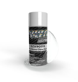 SPAZ STIX SZX90119 NO-SHINE EXT MATTE FINISH CLEAR COAT AEROSOL, 3.5OZ CAN