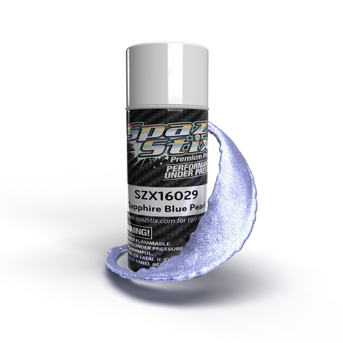 SZX16029 SAPPHIRE BLUE PEARL AEROSOL PAINT, 3.5OZ CAN
