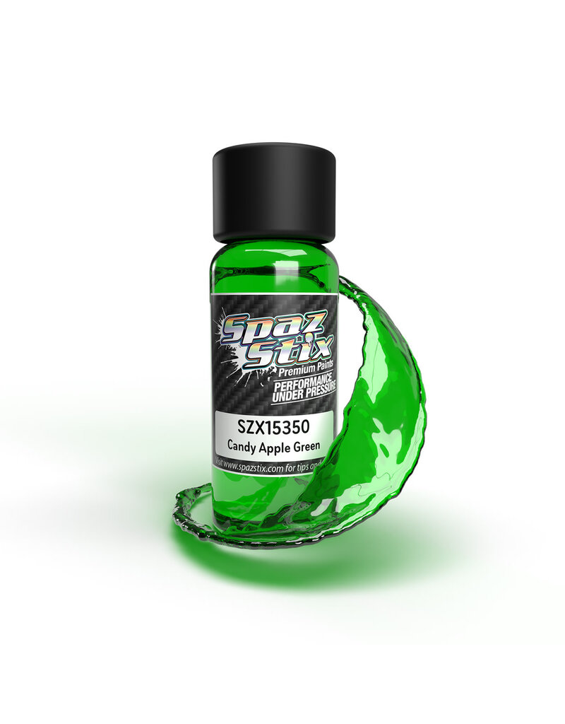 SPAZ STIX SZX15350 CANDY APPLE GREEN AIRBRUSH PAINT