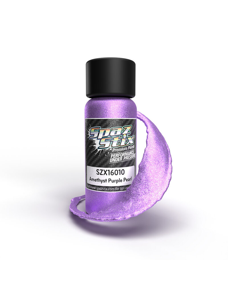 SPAZ STIX SZX16010 AMETHYST PURPLE PEARL AIRBRUSH PAINT