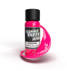 SPAZ STIX SZX02000 FLUORESCENT HOT PINK AIRBRUSH PAINT