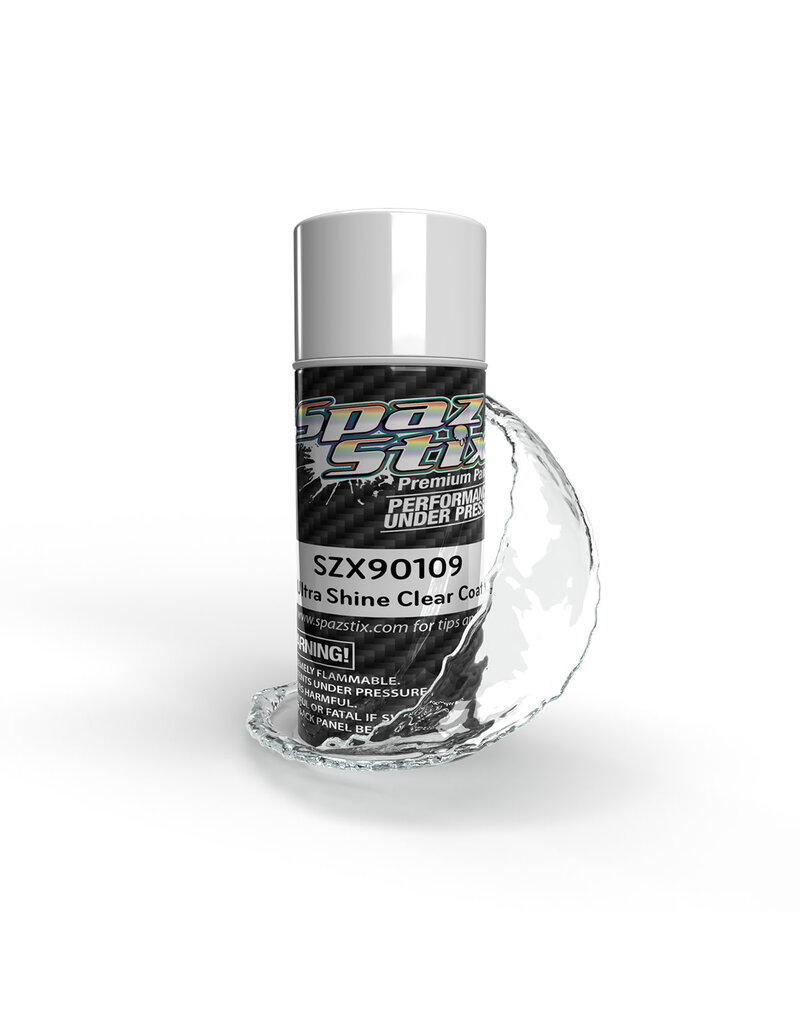 SPAZ STIX SZX90109 ULTRA SHINE CLEAR COAT