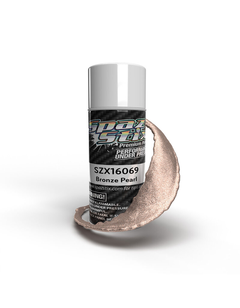 SPAZ STIX SZX16069 BRONZE PEARL TRANSLUCENT AEROSOL PAINT