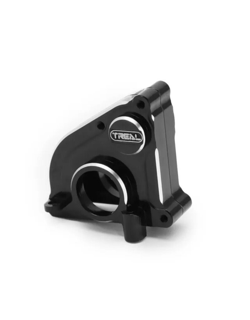 TREAL TRLX002MDL4NL AXIAL SCX24 CNC ALUMINUM TRANSMISSION CASE (BLACK)
