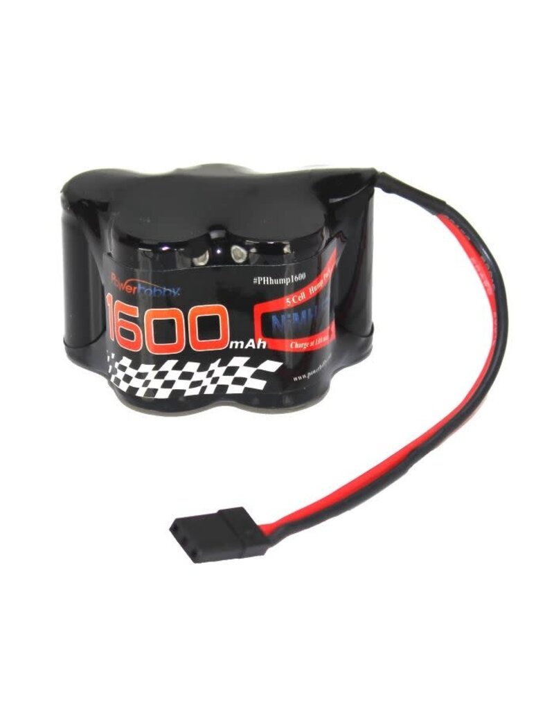 POWER HOBBY PHBPH4000 6V 1600MAH NIMH HUMP BATTERY PACK W/ HITEC CONNECTOR