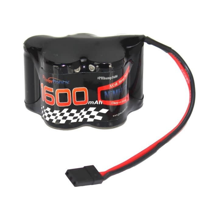 PHBPH4000 6V 1600MAH NIMH HUMP BATTERY PACK W/ HITEC CONNECTOR