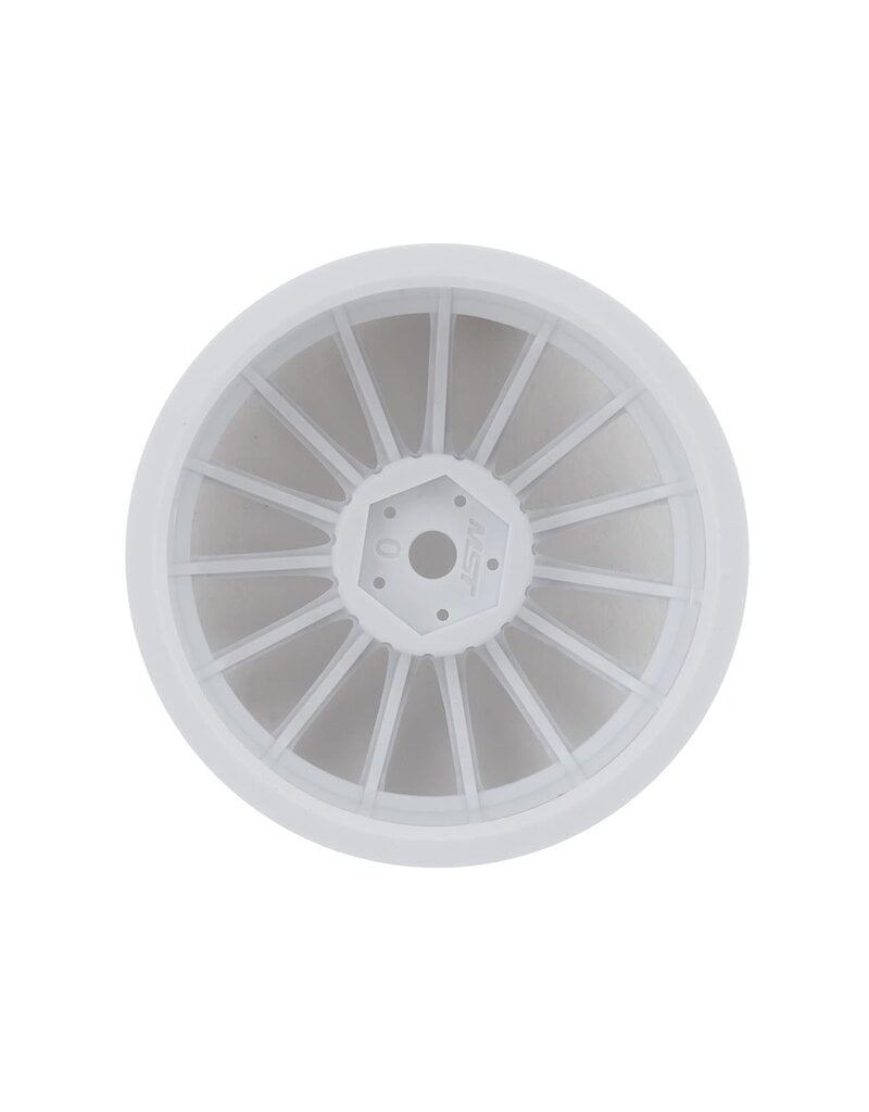 MST MXS-832502W 24MM LM WHEEL (WHITE) (4) (+0 OFFSET)