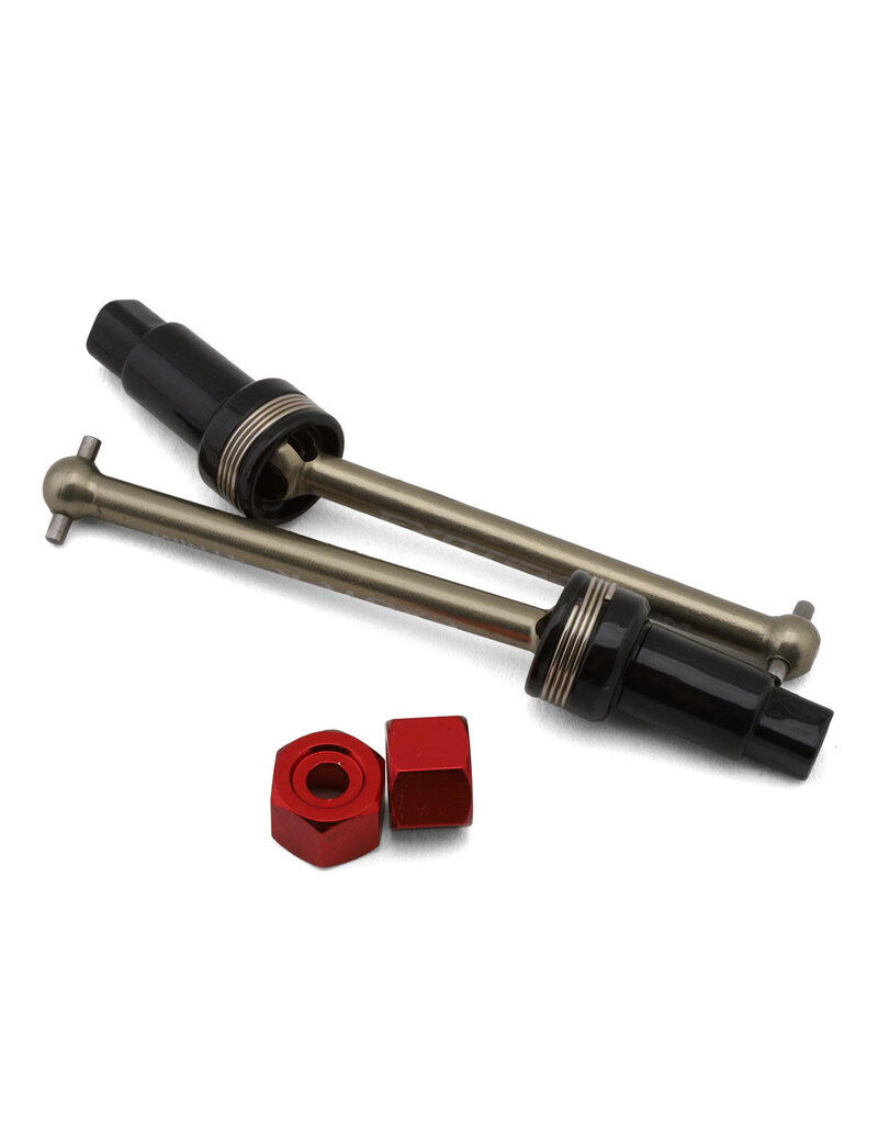 EXOTEK EXO2320 LOSI® NASCAR/ARRMA MOJAVE ALUMINUM 41MM REAR CVD DRIVESHAFTS & HEXES SET