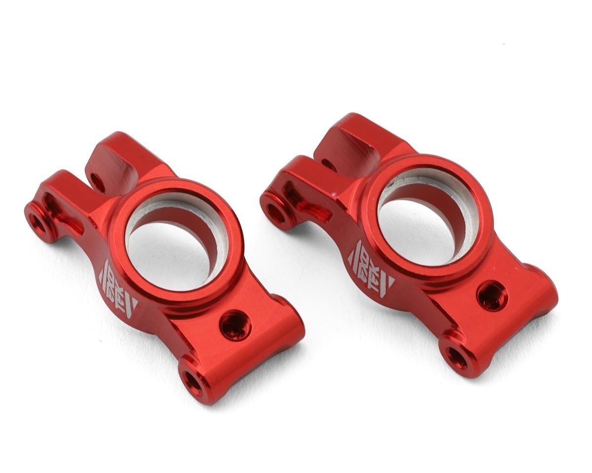 EXO2276 ARRMA TYPHON/GRANITE GROM ALUMINUM HD REAR HUBS (RED) (2)