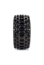 PROLINE RACING PRO1013114 LIMITED EDITION BADLANDS MX43 PRO-LOC F/R MOUNTED 24MM GRAY/BLACK IMPULSE (2) FOR X-MAXX