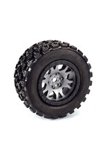PROLINE RACING PRO1013114 LIMITED EDITION BADLANDS MX43 PRO-LOC F/R MOUNTED 24MM GRAY/BLACK IMPULSE (2) FOR X-MAXX