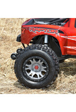 PROLINE RACING PRO1013114 LIMITED EDITION BADLANDS MX43 PRO-LOC F/R MOUNTED 24MM GRAY/BLACK IMPULSE (2) FOR X-MAXX