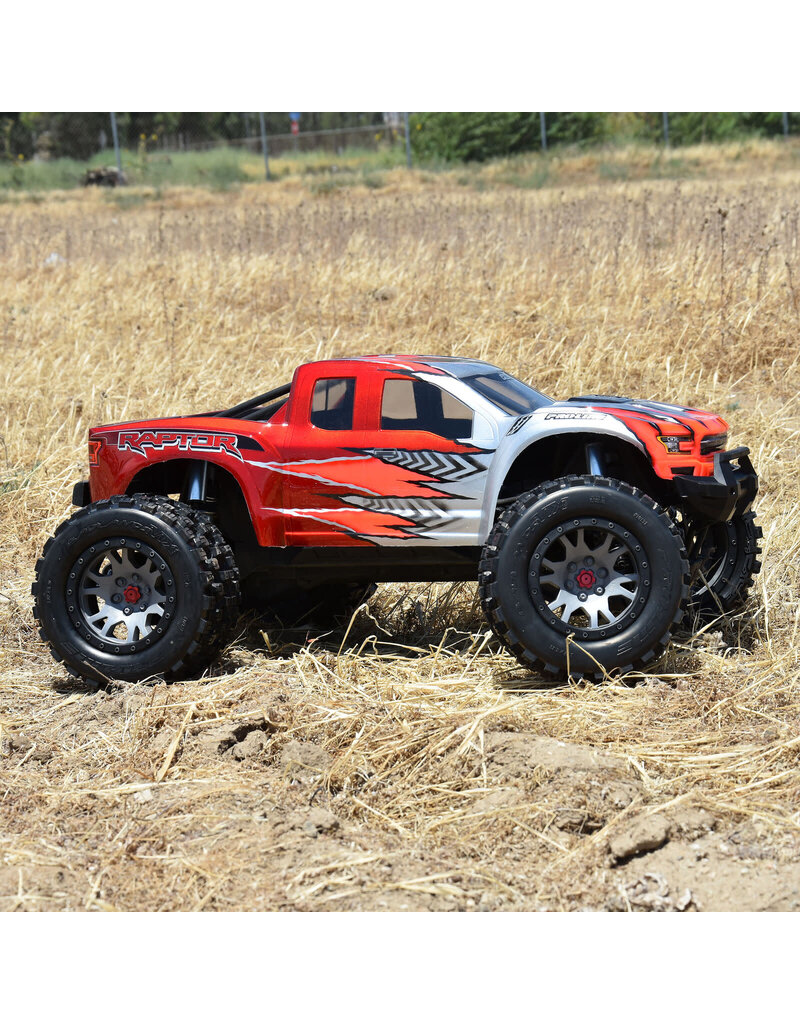 PROLINE RACING PRO1013114 LIMITED EDITION BADLANDS MX43 PRO-LOC F/R MOUNTED 24MM GRAY/BLACK IMPULSE (2) FOR X-MAXX