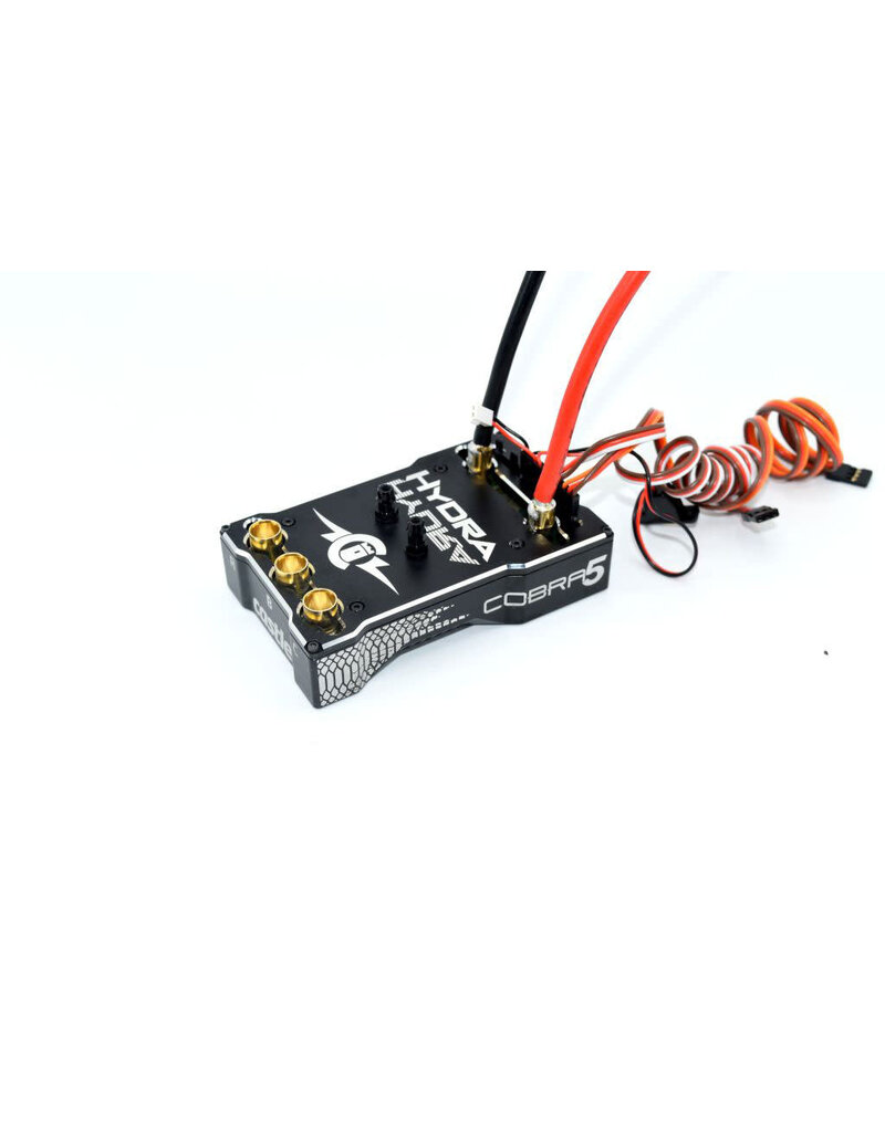 CASTLE CREATIONS CSE010018200  HYDRA COBRA 5, 8S, 33.6V ESC, 20A PEAK BEC
