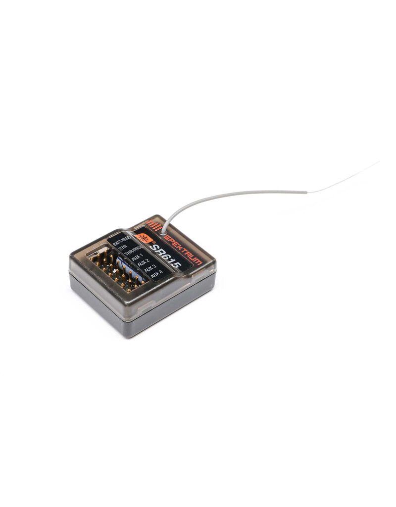 SPEKTRUM SPMSR615 SR615 DSMR 6-CHANNEL WATERPROOF RECEIVER