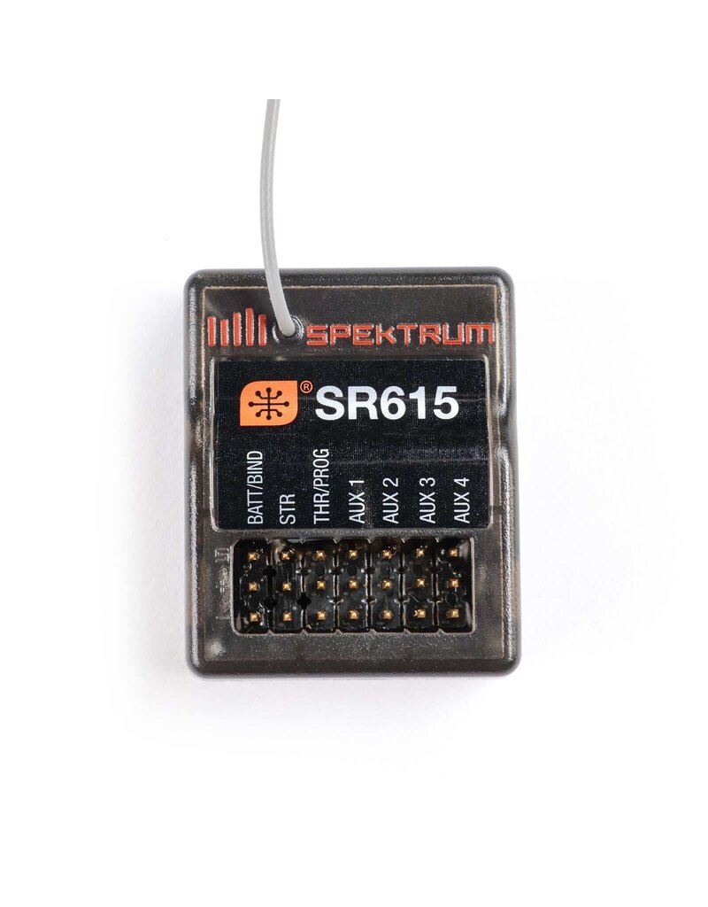 SPEKTRUM SPMSR615 SR615 DSMR 6-CHANNEL WATERPROOF RECEIVER