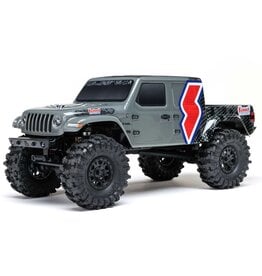 AXIAL AXI-2324 SCX24 SUMMIT RACING JEEP GLADIATOR 4X4 ROCK CRAWLER RTR, GRAY