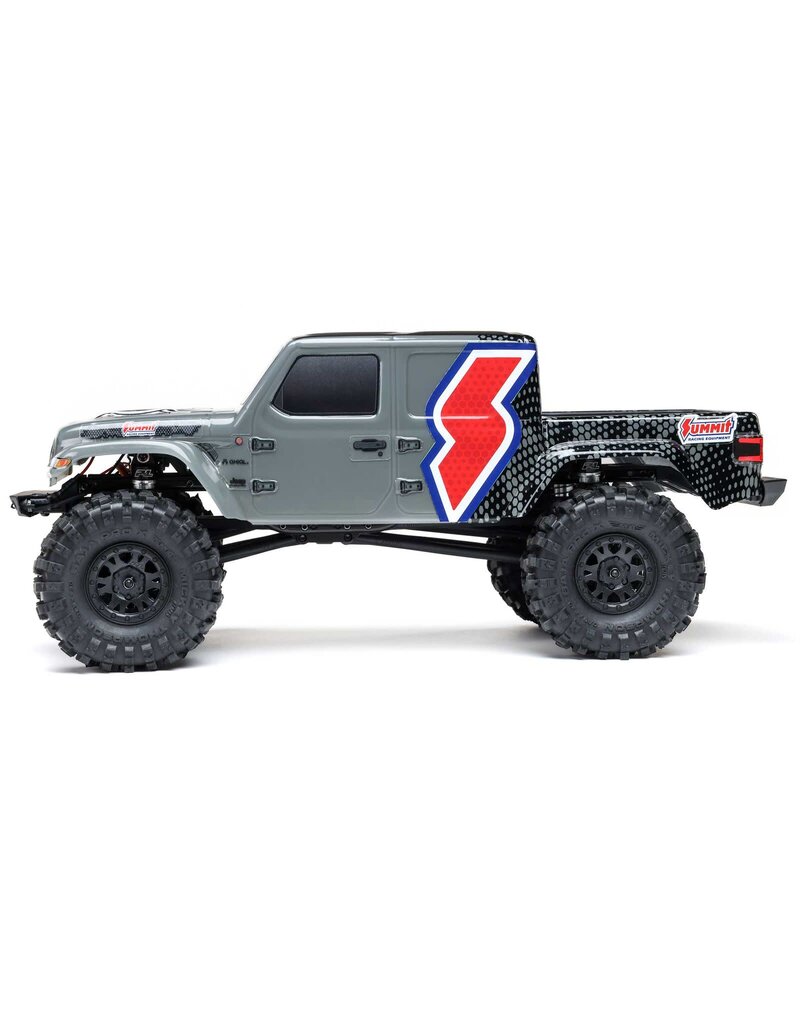 AXIAL AXI-2324 SCX24 SUMMIT RACING JEEP GLADIATOR 4X4 ROCK CRAWLER RTR, GRAY