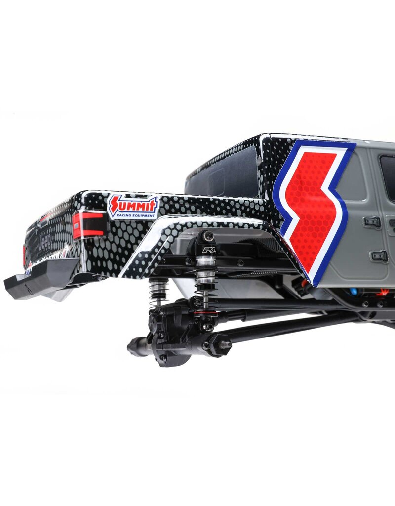 AXIAL AXI-2324 SCX24 SUMMIT RACING JEEP GLADIATOR 4X4 ROCK CRAWLER RTR, GRAY