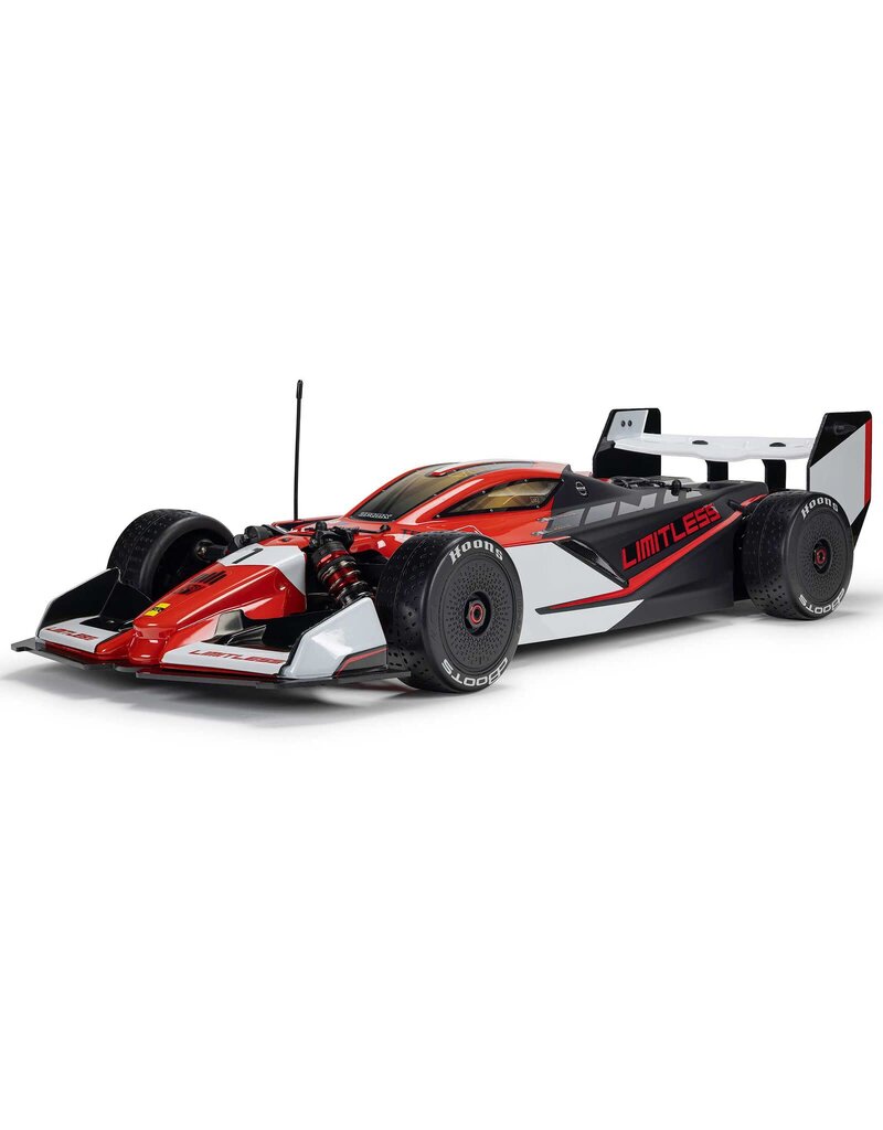 ARRMA ARA7816T1 1/7 LIMITLESS 120 8S BLX SPEED MACHINE RTR W AVC, RED/BLACK