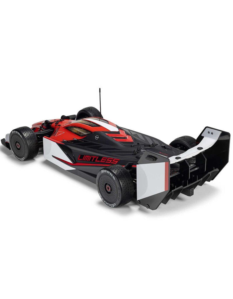 ARRMA ARA7816T1 1/7 LIMITLESS 120 8S BLX SPEED MACHINE RTR W AVC, RED/BLACK
