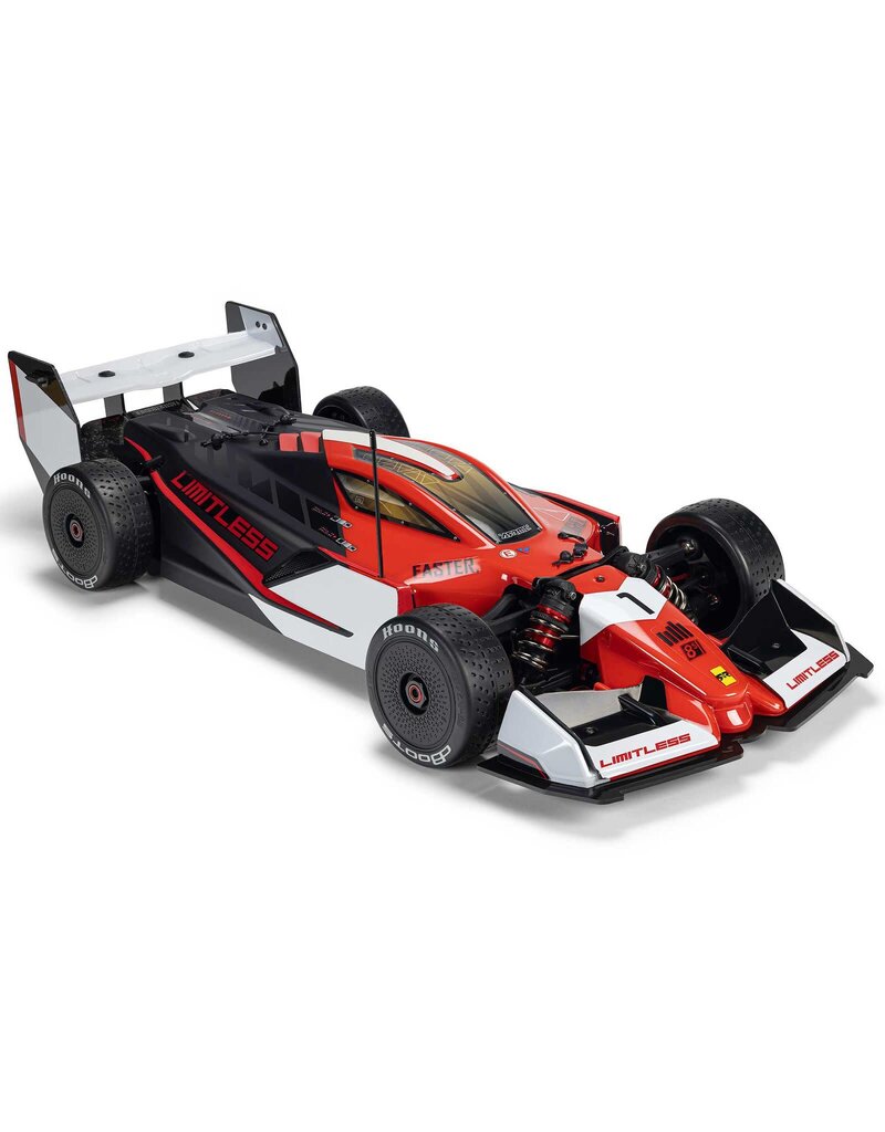 ARRMA ARA7816T1 1/7 LIMITLESS 120 8S BLX SPEED MACHINE RTR W AVC, RED/BLACK