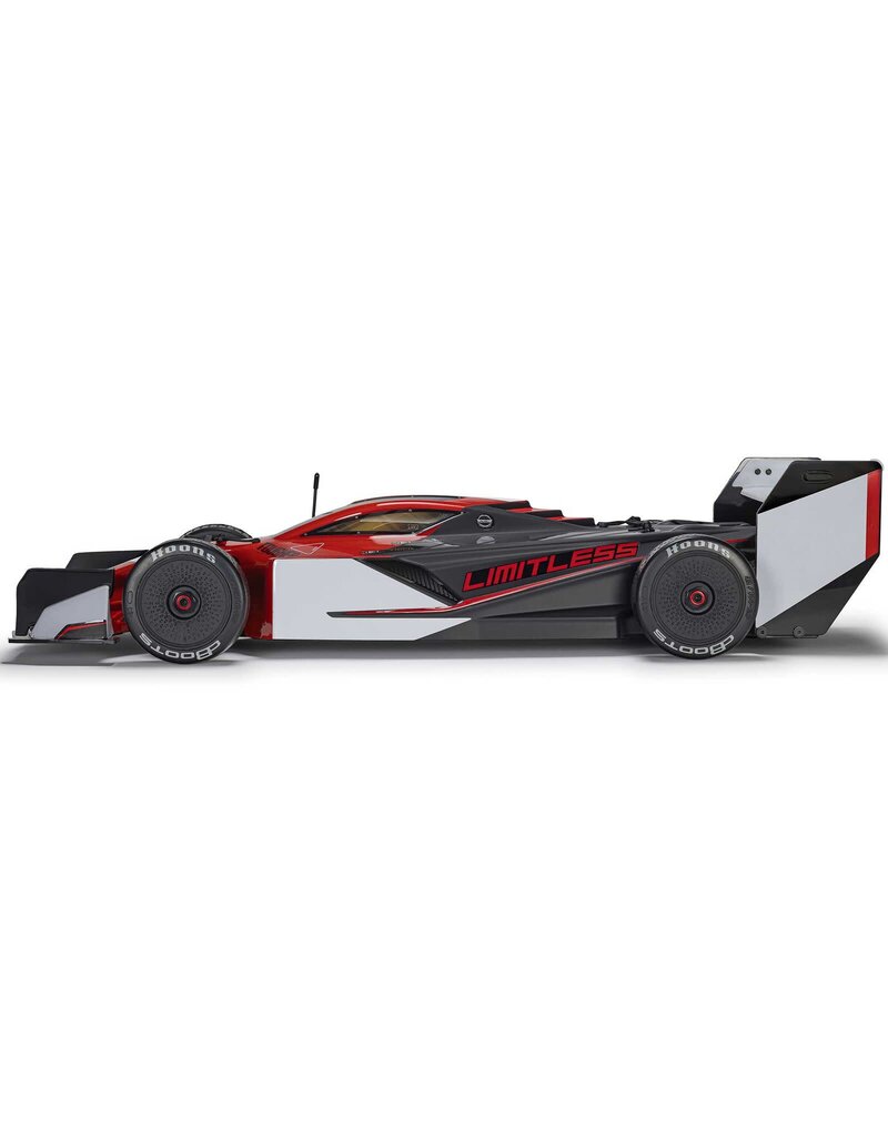 ARRMA ARA7816T1 1/7 LIMITLESS 120 8S BLX SPEED MACHINE RTR W AVC, RED/BLACK