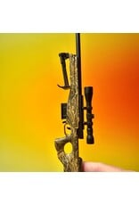 GOAT GUN GOASR-CAMO MINIATURE LICENSED REALTREE® 1/4 SCALE DIE-CAST AWM SR MODEL KIT (CAMO)