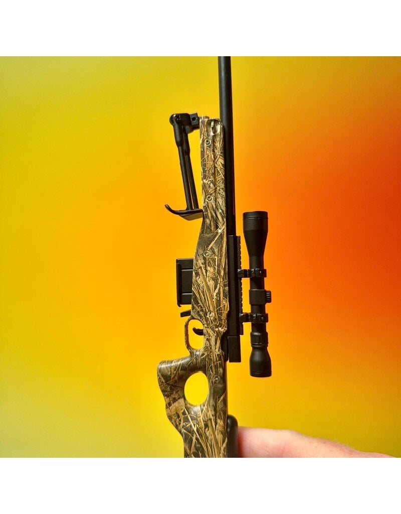 GOAT GUN GOASR-CAMO MINIATURE LICENSED REALTREE® 1/4 SCALE DIE-CAST AWM SR MODEL KIT (CAMO)