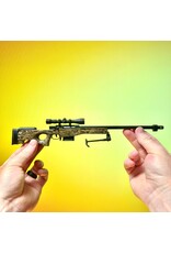 GOAT GUN GOASR-CAMO MINIATURE LICENSED REALTREE® 1/4 SCALE DIE-CAST AWM SR MODEL KIT (CAMO)