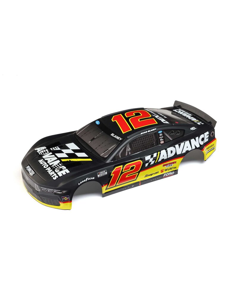 LOSI LOS-2791 RYAN BLANEY #12 ADVANCE AUTO PARTS 2025 BODY: NASCAR GROM