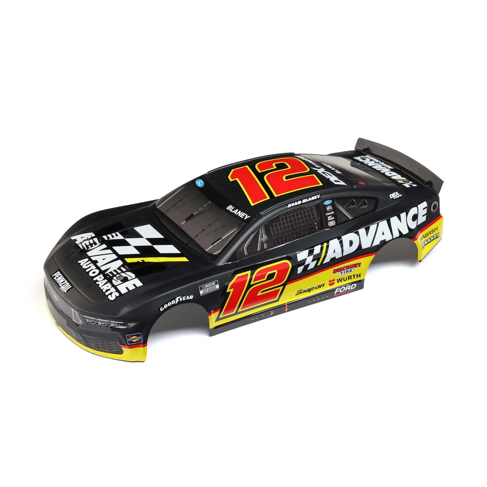LOS-2791 RYAN BLANEY #12 ADVANCE AUTO PARTS 2025 BODY: NASCAR GROM