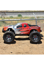 PROLINE RACING PRO1015114 LIMITED EDITION TRENCHER PRO-LOC F/R MOUNTED 24MM GRAY/BLACK IMPULSE (2) FOR X-MAXX