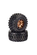 PROLINE RACING PRO1013115 LIMITED EDITION BADLANDS MX43 PRO-LOC F/R MOUNTED 24MM BRONZE/BLACK IMPULSE (2) FOR X-MAXX