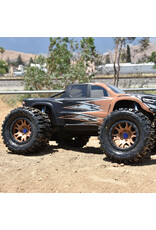 PROLINE RACING PRO1015115 LIMITED EDITION TRENCHER PRO-LOC F/R MOUNTED 24MM BRONZE/BLACK IMPULSE (2) FOR X-MAXX