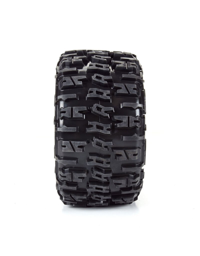 PROLINE RACING PRO1015115 LIMITED EDITION TRENCHER PRO-LOC F/R MOUNTED 24MM BRONZE/BLACK IMPULSE (2) FOR X-MAXX