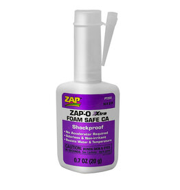ZAP PAAPT25X ZAP-O XTRA FOAM SAFE CA GLUE, .7 OZ