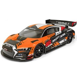 BITTYDESIGN BDYGT8-R8LWH AR8-GT3 HD 1/8 ON-ROAD GT BODY (CLEAR) (360MM WHEELBASE) (1.5MM)