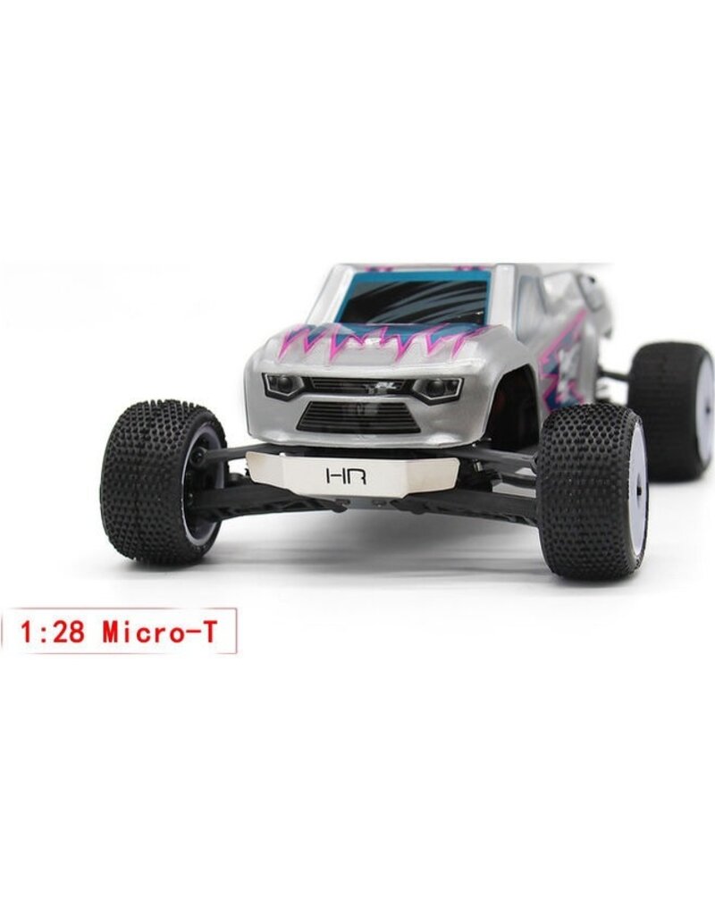 HOT RACING HRALMCB331X08 LOSI® MICRO-B™/T™ FRONT STAINLESS STEEL SKID PLATE BUMPER