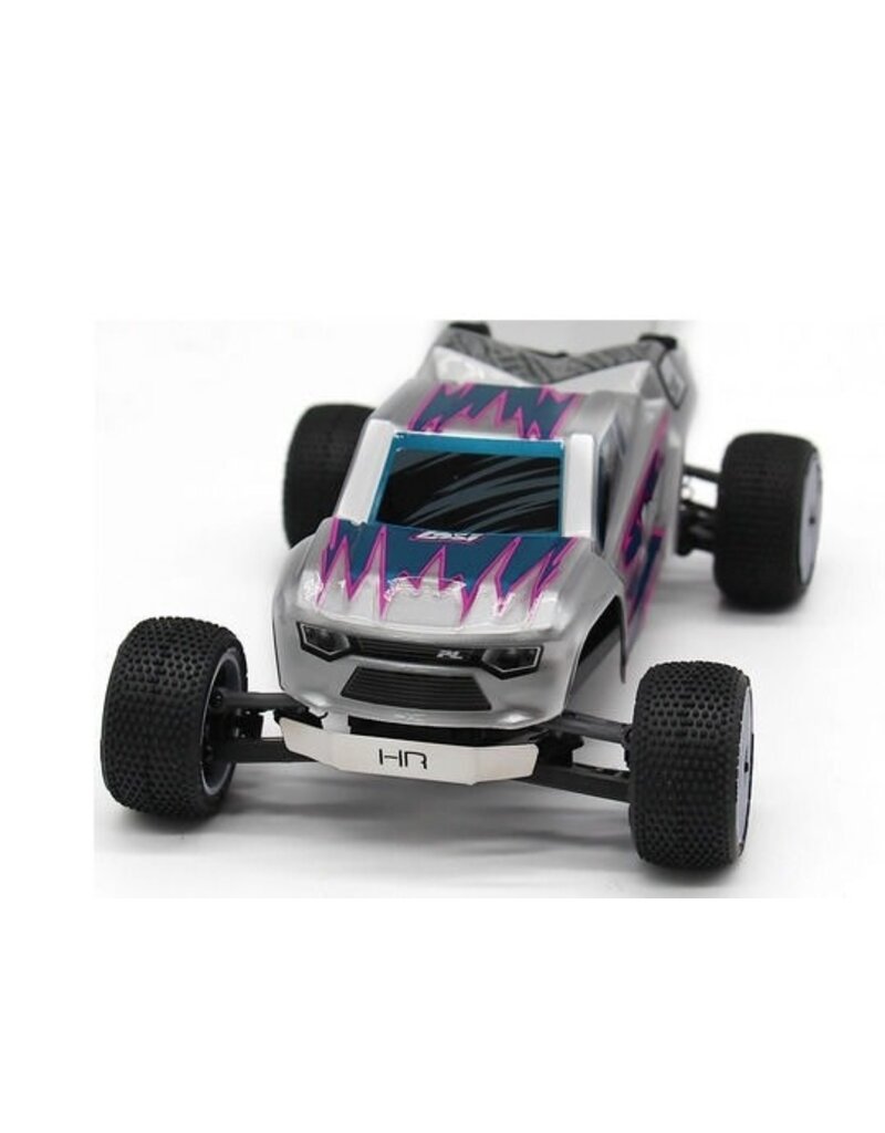 HOT RACING HRALMCB331X08 LOSI® MICRO-B™/T™ FRONT STAINLESS STEEL SKID PLATE BUMPER