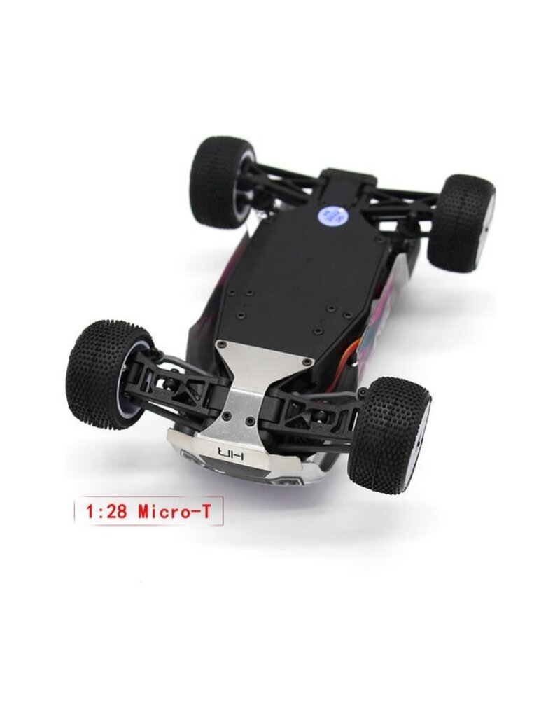 HOT RACING HRALMCB331X08 LOSI® MICRO-B™/T™ FRONT STAINLESS STEEL SKID PLATE BUMPER