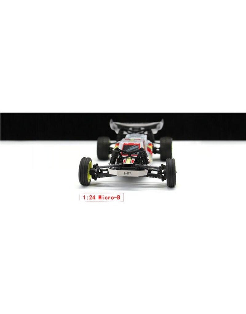 HOT RACING HRALMCB331X08 LOSI® MICRO-B™/T™ FRONT STAINLESS STEEL SKID PLATE BUMPER