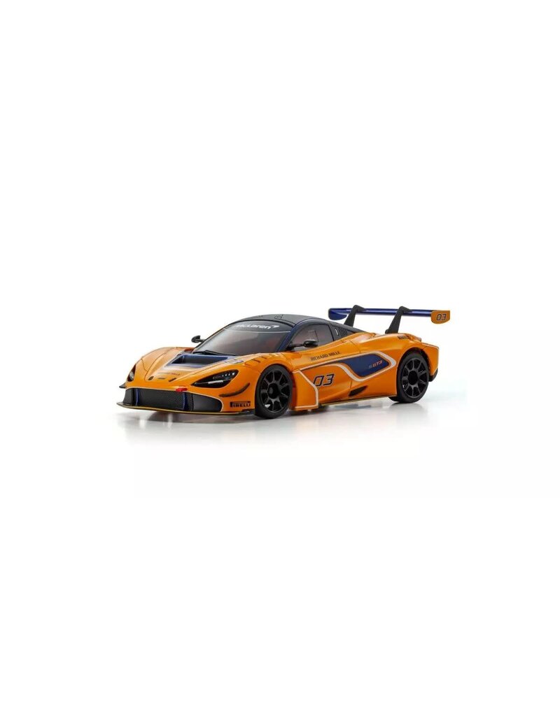 KYOSHO KYO32364OR MINI-Z RWD MR-04 READYSET MCLAREN 720S GT3 #03 ORANGE