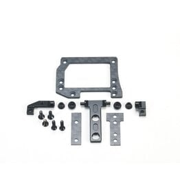 PN RACING PN MR3322K GIMBALS CONVERSION KIT V5 MOTOR MOUNT: BLACK