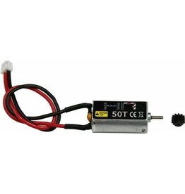 HOT RACING HRALMCB50M11 50T HT MOTOR WITH 11T GEAR MICRO B